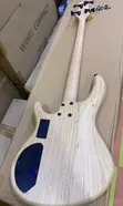 Cort Action DLX AS Open Pore Natural 4-String Bass Guitar - 3