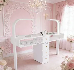 2-in-1 Nail Table for Two Customers