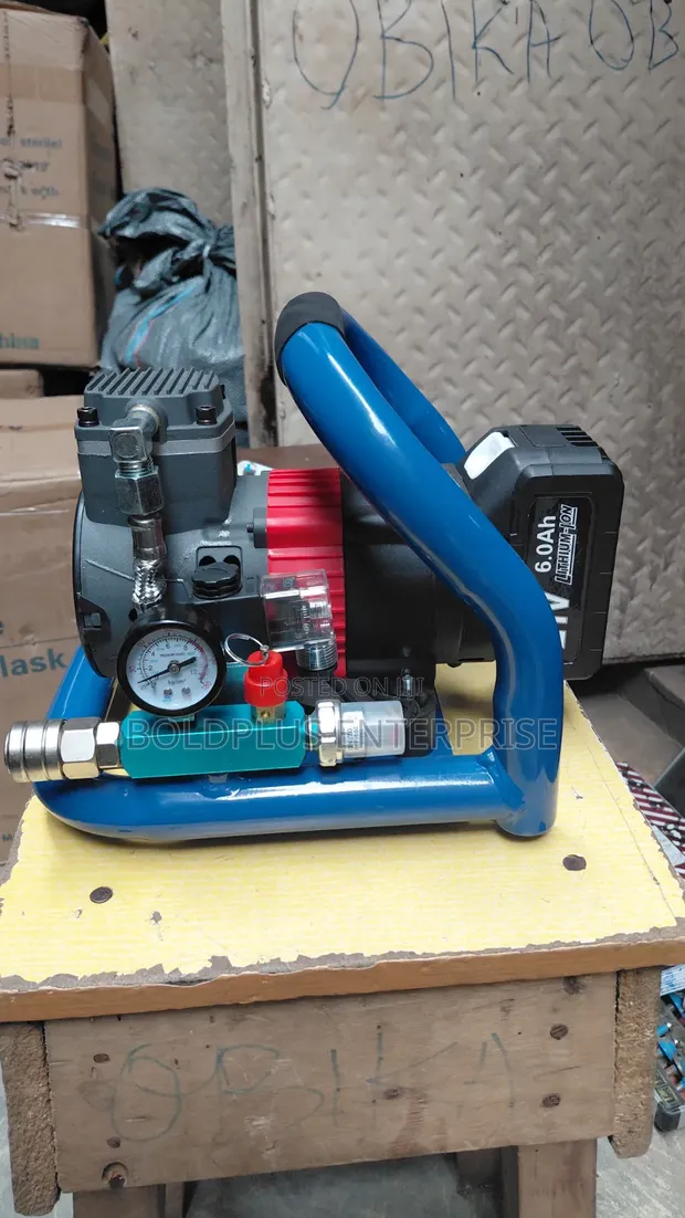 21V Bosch Heavy Duty Rechargeable Air Compressor - 1