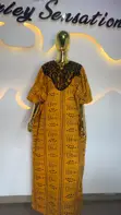 Brand New Ankara Bubu Dress - Premium Cotton - 1
