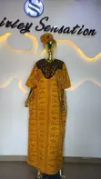 Brand New Ankara Bubu Dress - Premium Cotton - 2