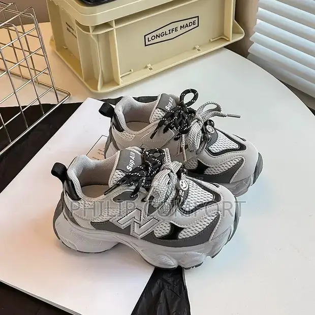 Brand New White Velvet Sneakers - Size 26 - 1