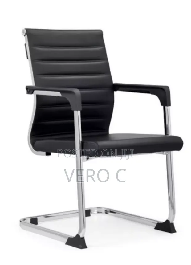 Quality Leather Office Chair with Armrest - 1