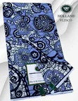 Vlisco Holland Fabric - Brown Cotton Adire - 3