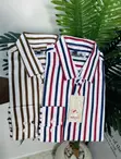 Alfani Stripe Longsleeve Button Down Shirt (Unisex) - 3