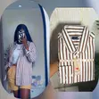 Alfani Stripe Longsleeve Button Down Shirt (Unisex) - 4