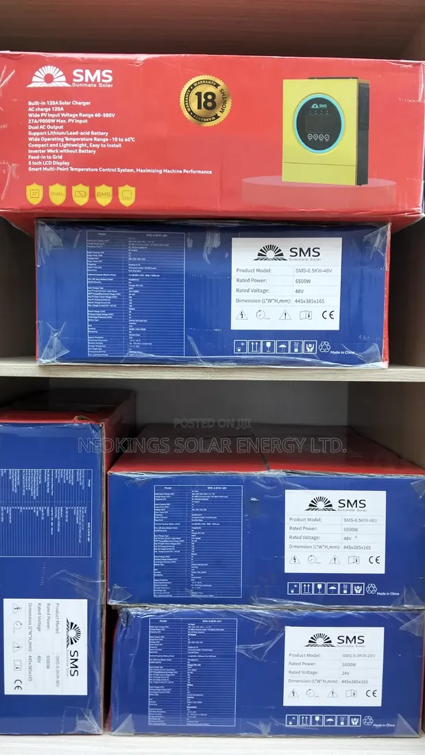 SMS Sunmate 6.5kVA 48V Hybrid Inverter - 1