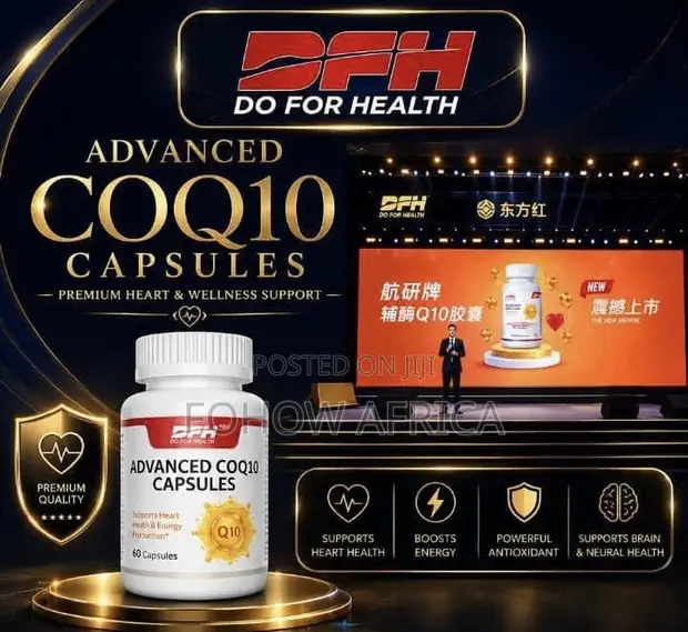 DFH Advanced CoQ10 Capsules - Heart Wellness - 1