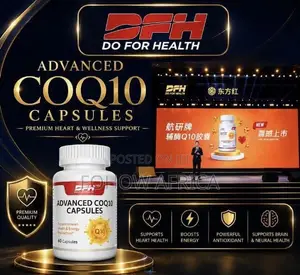 DFH CoQ10 Capsules - Lafiyar Zuciya