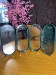 Jewelry Organizer with Mirror - Green - 5