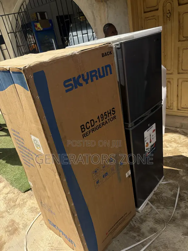 Skyrun BCD-195HS 195L Double Door Refrigerator - 1