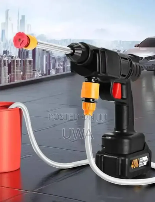 48VF Cordless High Pressure Car Washer Gun Kit (Dual Batteries) - 1
