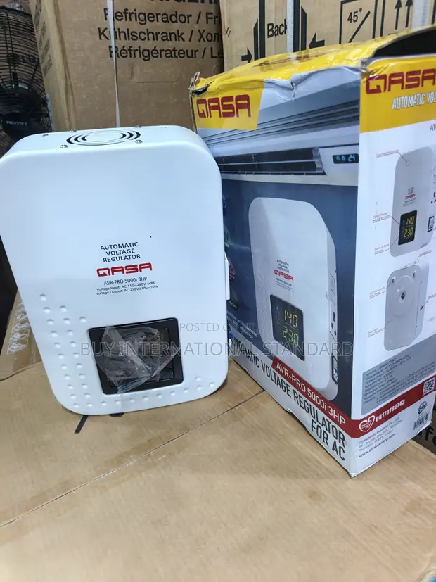 Qasa 5KVA Commercial Wall Mounted Voltage Stabilizer - 1