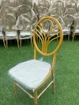 Luxury Gold Phoenix/Oval Back Event Chairs with Soft Cushion - 2