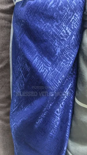 Premium Royal Blue Curtain by Blessed Home Interior
