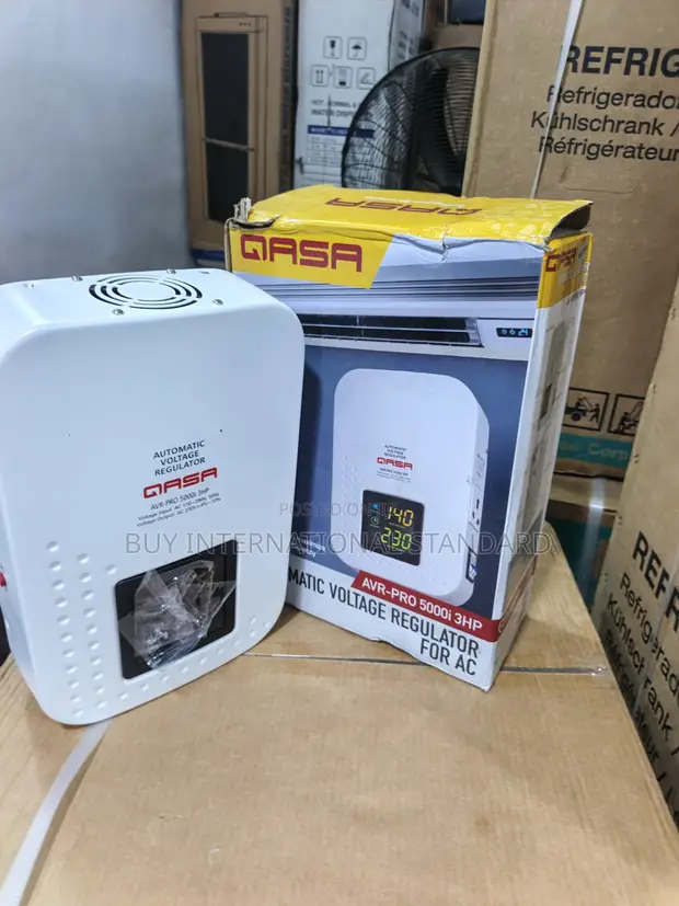 Qasa 5KVA Wall Mounted Voltage Regulator - 1