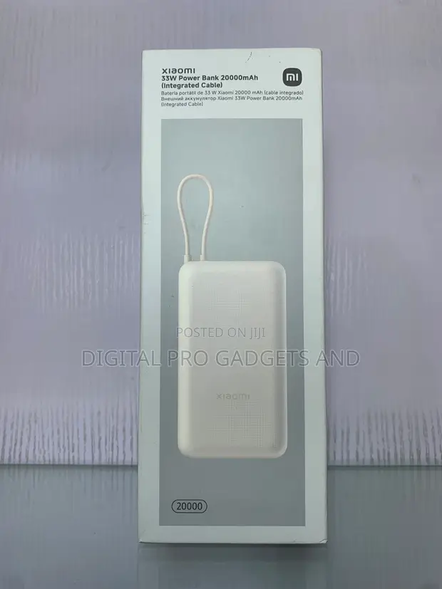 Xiaomi 20000mAh 33W Power Bank - 1