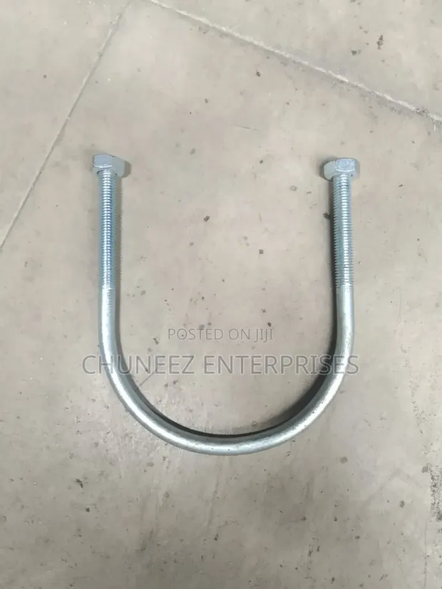 4" U Bolt & Nut for Company Flange - 1