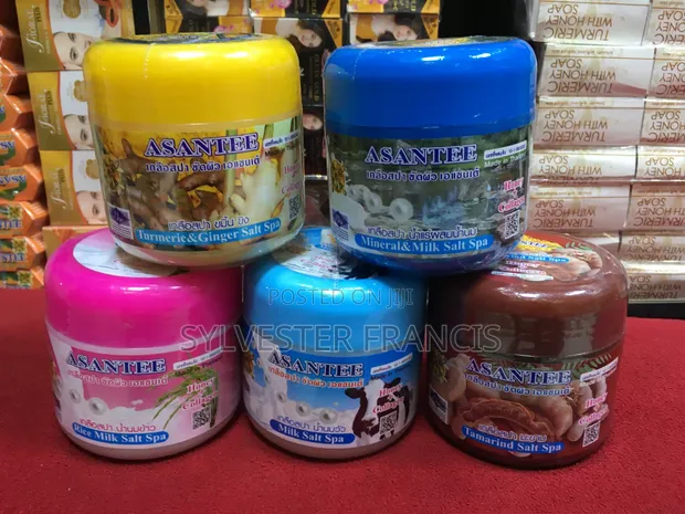 Asantee Salt Spa Scrub - Cikakken Jikin Gyaran Jiki - 1