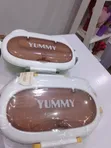 Yummy Lunch Box with Utensils - 1