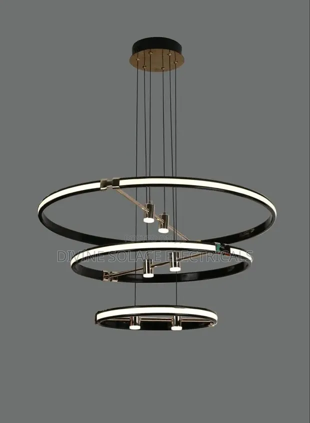 d.light LED Chandelier Light for Parlour, Dining, Living Room - 1