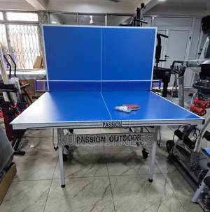 Outdoor Aluminium Foldable Table Tennis Table with Net & Paddles