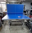 Outdoor Aluminium Foldable Table Tennis Table with Net & Paddles - 2