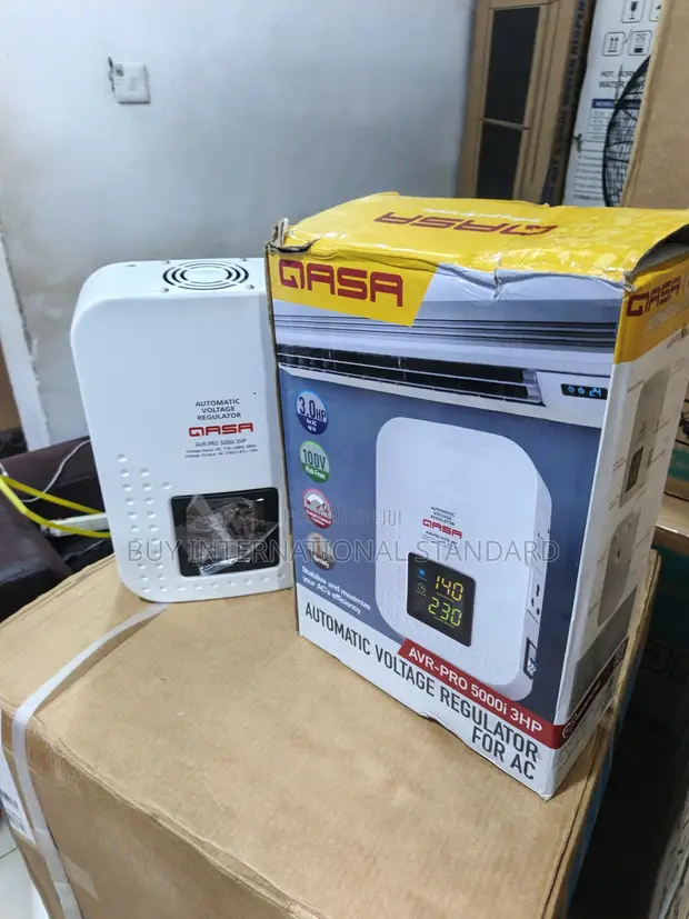 Qasa 5KVA Wall Mount Stabilizer for 3HP AC - 1