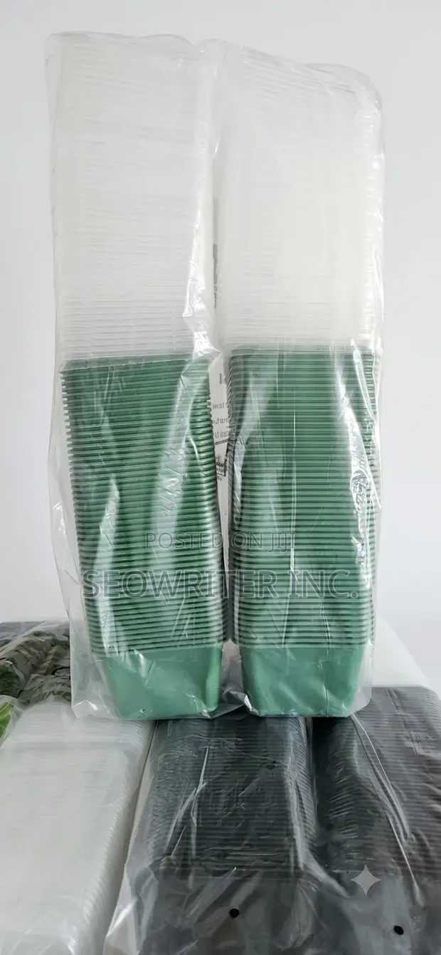 100ml Plastic Takeaway Food Packs (100pcs) - 1