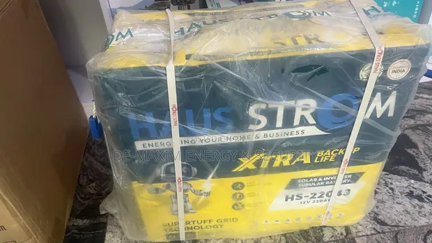 Strom Tubular Battery 220AH - 1