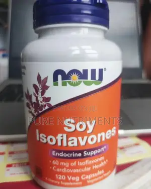 NOW Foods Soy Isoflavones 60mg - 120 Veg Capsules