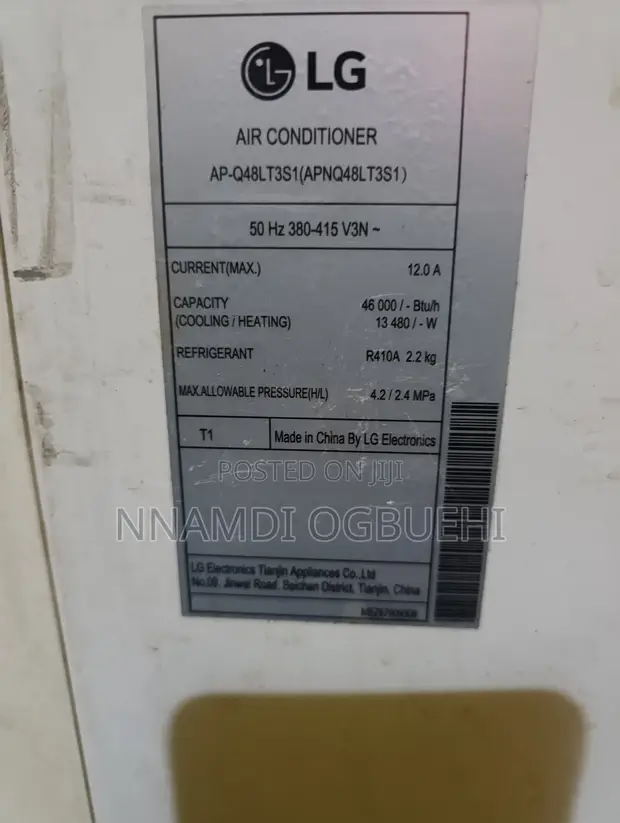 LG Smart Inverter 5HP Air Conditioner - 1