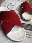 PRESHFEET Handmade Suede Slippers - Burgundy - 1
