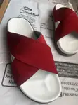 PRESHFEET Handmade Suede Slippers - Burgundy - 3