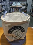 Foldable Fabric Laundry Basket / Storage Hamper - 2