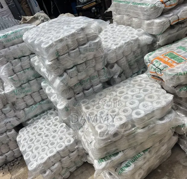 White Nylon Polytwine - 80 Rolls Per Bag - 1