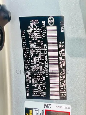 Toyota Camry 2011 Foreign Used