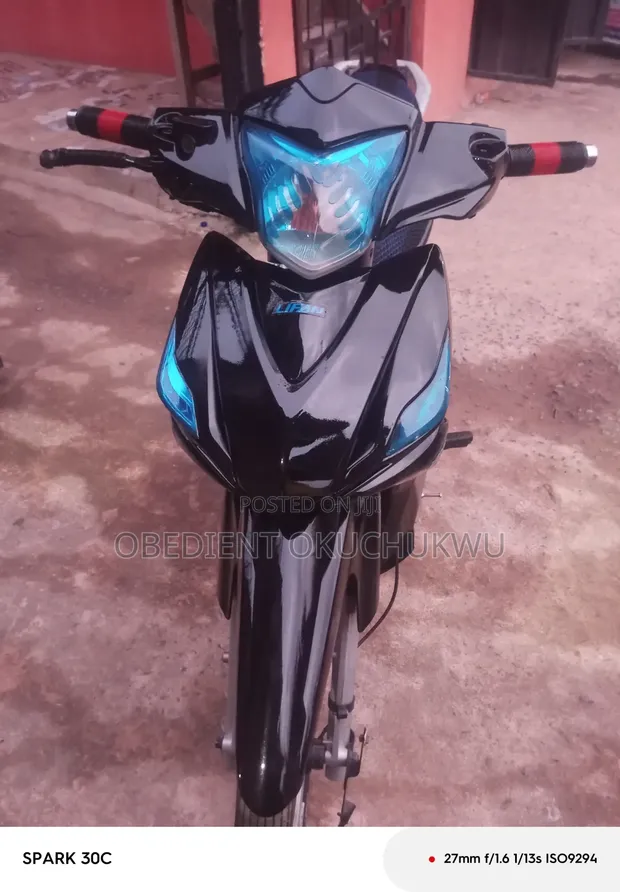Lifan 110cc 2023 Motorcycle - Black - 1