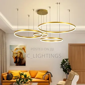 Modern LED Chandelier Rings Home Lighting