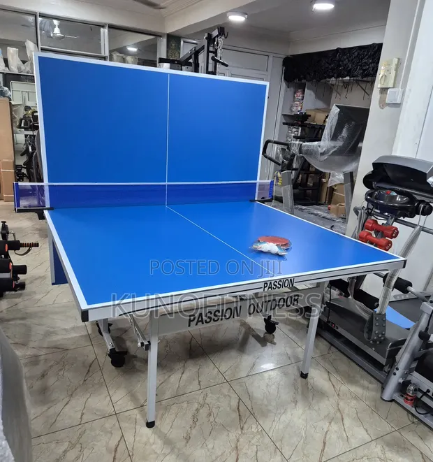 Table Tennis Ta Waje Mai Hana Ruwa Ta Aluminium + Kayayyaki - 1