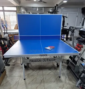 Table Tennis Ta Waje Mai Hana Ruwa Ta Aluminium + Kayayyaki
