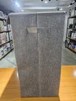 Deluxe Foldable Fabric Laundry Hamper with Lid - Grey Brown - 3