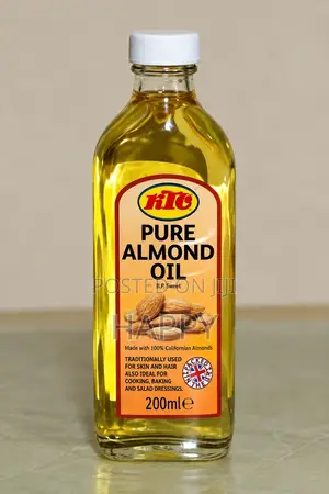 Pure Almond Oil - 200ml | Hair, Skin & Body Care