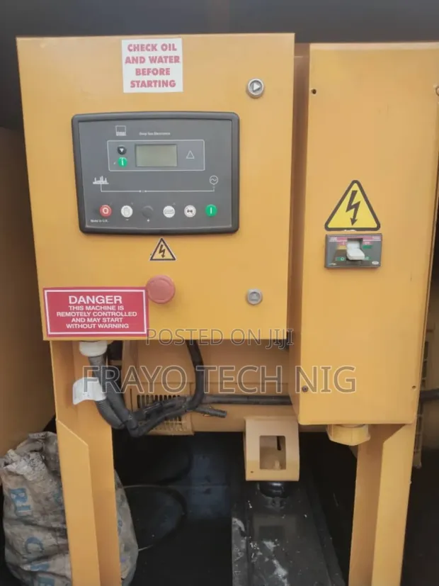 Mantrac Caterpillar 88kVA Super Silent Soundproof Generator - 1