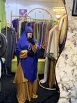 Gown da Hijab Mai Girma Biyu - 2