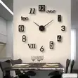 Modern 3D DIY Frameless Wall Clock (120cm) - 1