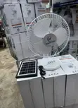 Hamtel Solar Table Fan - White - 1