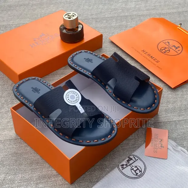 Hermès Luxury Men's Slides - 1