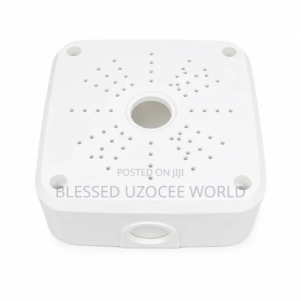 Universal Weatherproof Deep Base Mount Junction Box for CCTV Cameras - 1