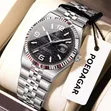 Poedagar Time Avenue Luxury Stainless Steel Watch - 4